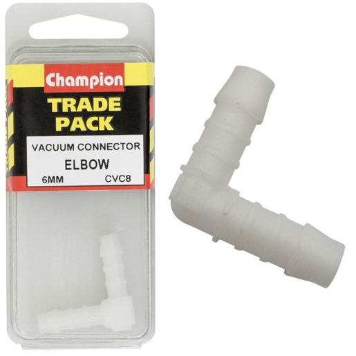 Champion 90 Deg Elbow 6mm - CVC8