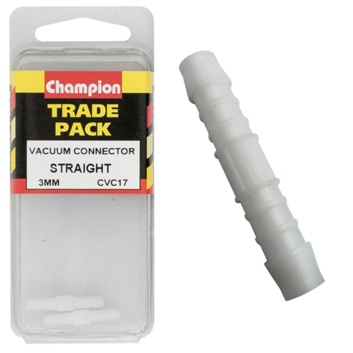 Champion Straight Connector 3mm - CVC17