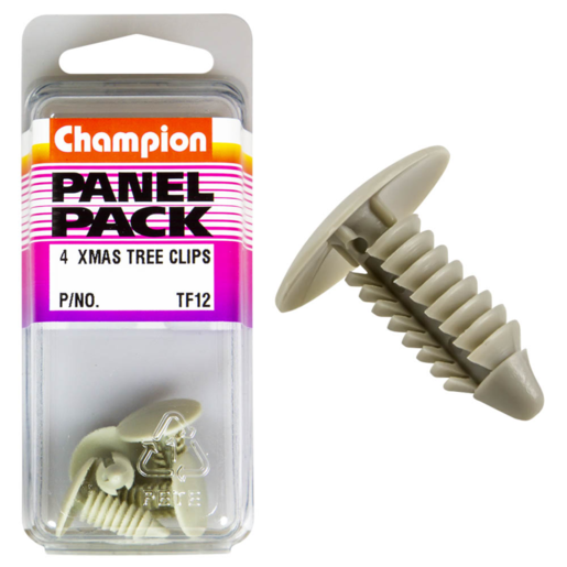 Champion Xmas Tree Clip - Grey - TF12