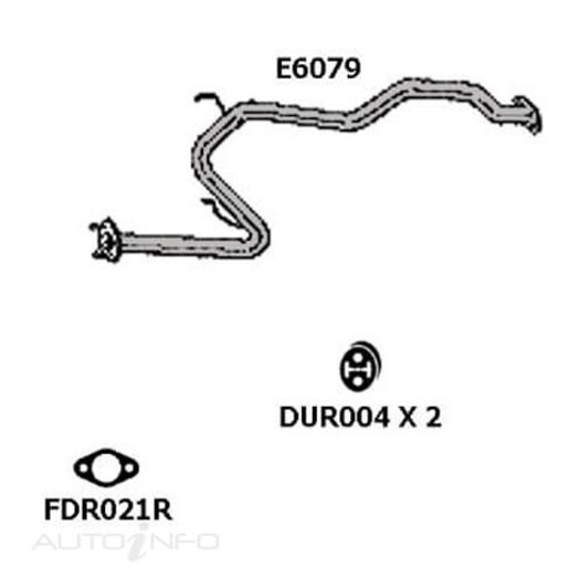 Redback Exhaust System - E6079