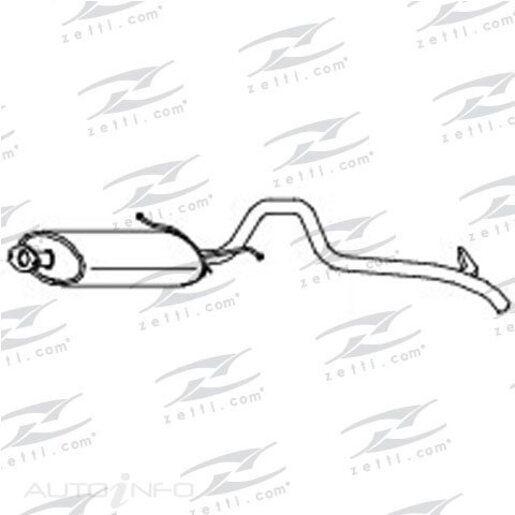 Redback Exhaust System - M1235