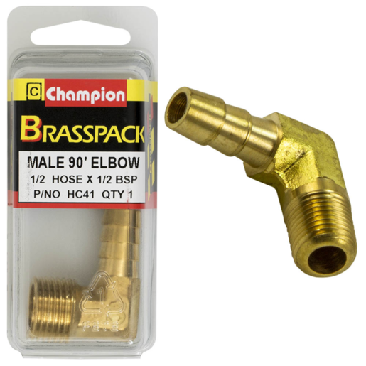 Champion 1/2 x 1/2 90 Deg Male Elbow - HC41