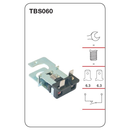 Tridon Brake Light Switch - TBS060