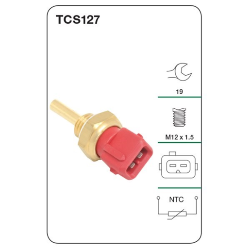 Tridon Coolant Temperature ECU Sensor - TCS127