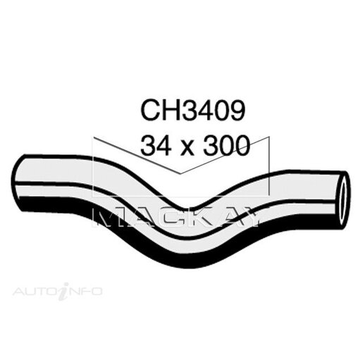 Dayco Moulded Hose - DMH3409