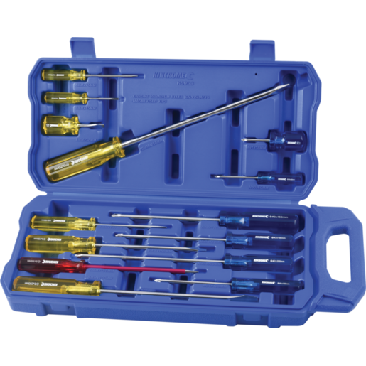 Kincrome Screwdriver Set Acetate Handles 14 Piece - K5053