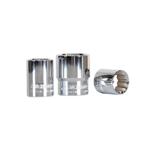 Kincrome Socket 1-1/8" 1/2" Drive (Mirror Polish) - K2900