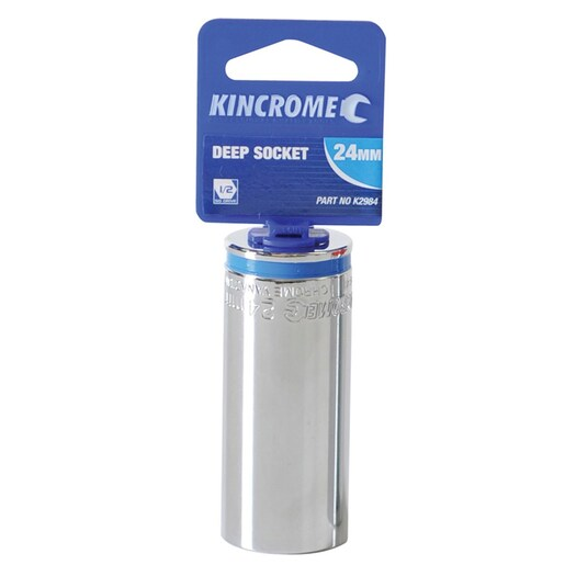 Kincrome 1/2" Drive Deep Socket 24mm - K2984 