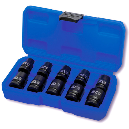 Garage Tough 1/2" DR Impact Socket Set Metric 10 Pieces - GT8545