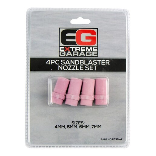 Extreme Garage Sandblasting Nozzles 4pc Set - EGSBN4