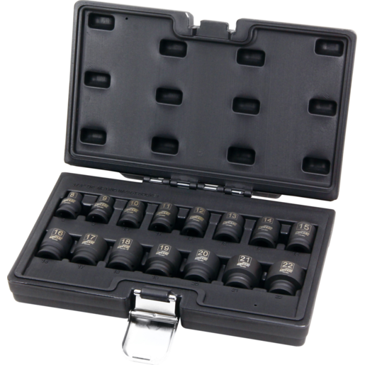 Chicane 3/8" Drive Metric Impact Socket Set 15 Pieces - CH1130