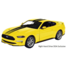 DDA Collectibles 1:24 Yellow 2018 To Suit Ford Mustang GT Right Hand Drive 