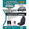 Ilana Esteem Tailor Made 2 Row Seat Cover To Suit Hyundai - EST7215BLK