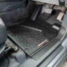 Bedrock Front & Rear Floor Liners To Suit Mitsubishi - BRMI001FR