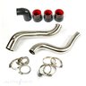 Intercooler Brushed SS Pipe Kit