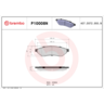 Brembo NAO Ceramic Disc Pad Set - P10008N