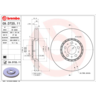 Brembo Disc Brake Rotor Front - 09.D725.11