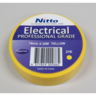 Nitto 21E Yellow Professional Grade Electrical Tape - 19MMX20MYW-E