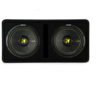 Kicker CompC Dual 12" Sub 600 Watts Single 2-Ohm - 44DCWC122 