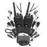 Uniden 5 Watt UHF CB Splashproof Handheld Radio Deluxe Pack - UH755-2DLX