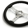 SAAS Steering Wheel PVC 14" ADR Retro Brushed Spoke - SW616OS-R