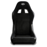 SAAS Seat Fixed Back Mach II Black Suede ADR Compliant - RP1001S