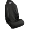 SAAS Seat Cover Throw Black SAAS White Logo Large 1Pc - SC5011