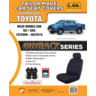 Ilana Outback Canvas To Suit Toyota Hilux Double Cab - OUT6710BLK
