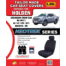 Ilana Neotrek Tailor Made 2 Row Seat Cover Pack for Holden - NEO6944BLKWHT