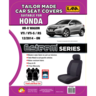 Ilana Esteem Tailor Made 2 Row Seat Cover To Suit Honda HR-V - EST7149BLK