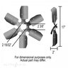 CLUTCH FAN 17 INCH