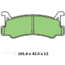 Protex Ultra 4WD Ceramic Rear Brake Pads - DB1159CP