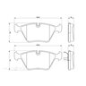 Bosch Front Brake Pads - BP966