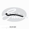 Gates Upper Radiator Hose - 02-1026