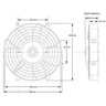 Davies Craig 9-inch Thermatic Fan (24 volt) - 0161