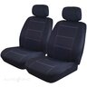 Ilana Front and Rear Seat Covers To Suit Mitsubishi Triton MQ Dual Cab - WET7343