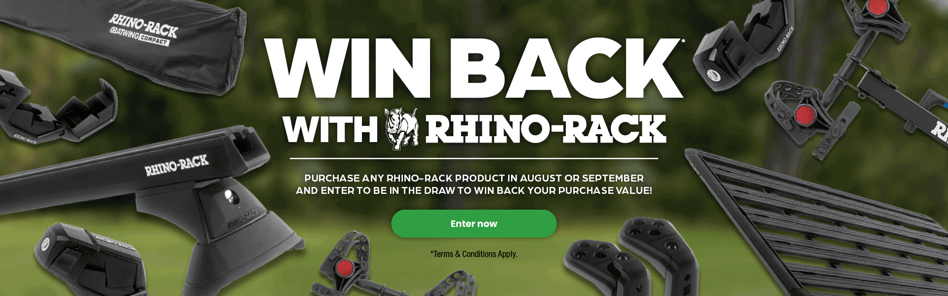 Win back with Rhino Rack 
