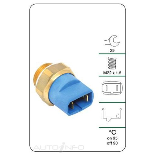 Tridon Engine Coolant Fan Temperature Switch - TFS103