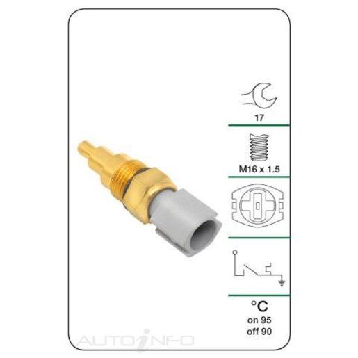 Tridon Engine Coolant Fan Temperature Switch - TFS113