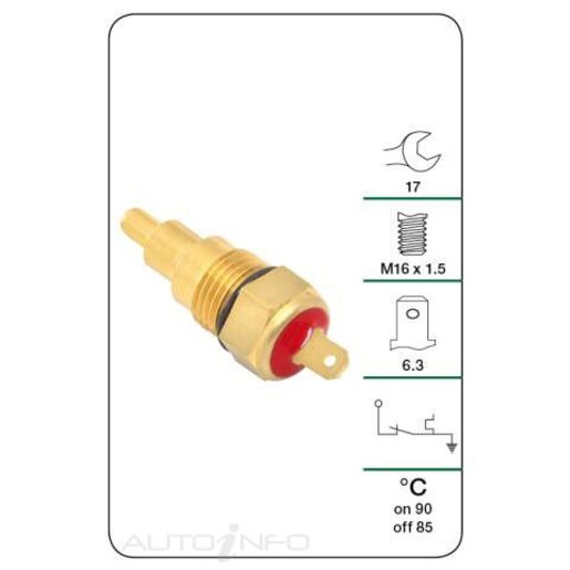 Tridon Engine Coolant Fan Temperature Switch - TFS136