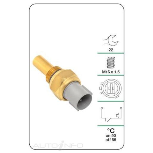 Tridon Engine Coolant Fan Temperature Switch - TFS124