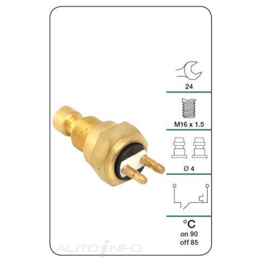 Tridon Engine Coolant Fan Temperature Switch - TFS131