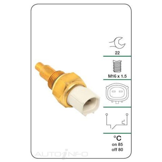 Tridon Engine Coolant Fan Temperature Switch - TFS140