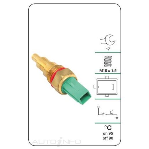 Tridon Engine Coolant Fan Temperature Switch - TFS151