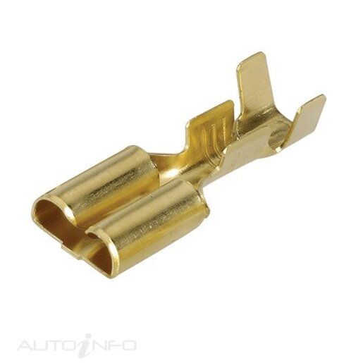 Narva FEMALE BLADE BRASS 6.3MM - 56224