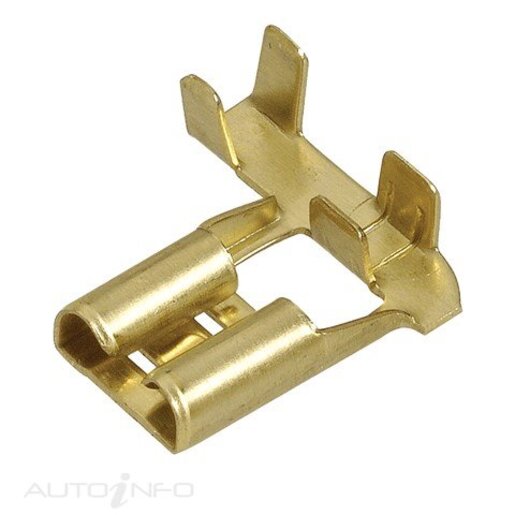 Narva NON INS BRASS QC FLAG 6.3X2.1 - 56228