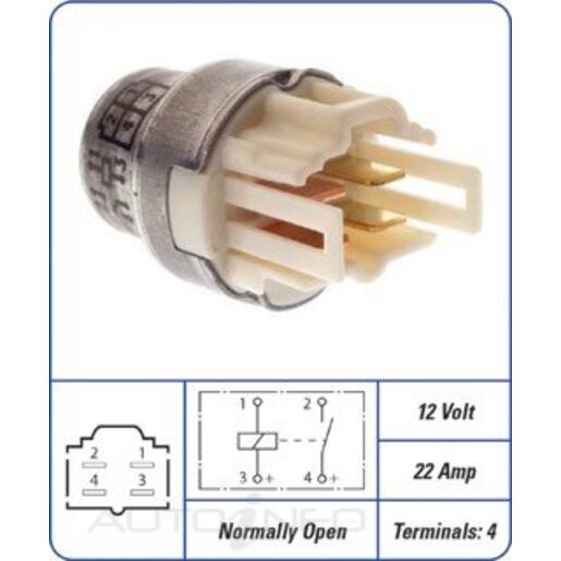 PAT Heater Blower Motor Relay - REL-007