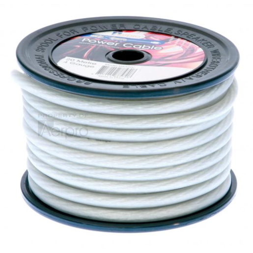Aerpro Maxcor 4AWG Cable 1000mm Clear - MX420C