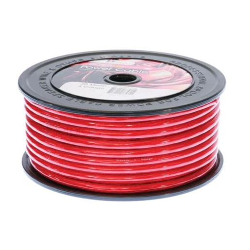 Aerpro Bassix 4GA Cable 1000mm Red - BSX430R