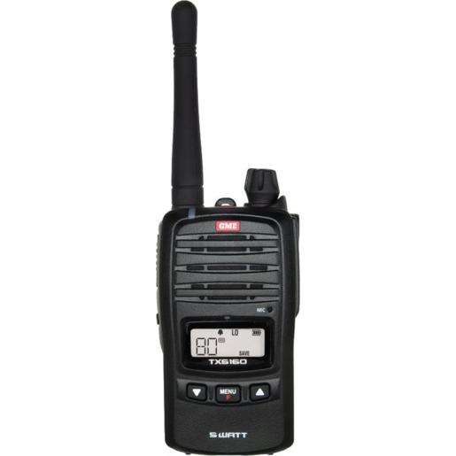 GME 5/1 Watt UHF CB Handheld Radio Twin Pack - TX6160TP